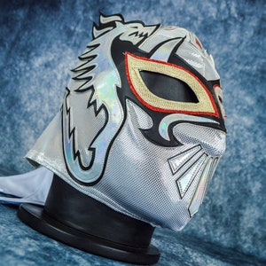 Authentic Mexican Lucha Libre Mask | Handmade Luchador Wrestling Mask | Pro Wrestling, Cosplay, Halloween Costume | Dragon