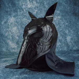 Authentic Mexican Lucha Libre Mask | Handmade Luchador Wrestling Mask | Pro Wrestling, Cosplay, Halloween Costume | Pharao