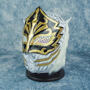 Authentic Mexican Lucha Libre Mask | Handmade Luchador Wrestling Mask | Pro Wrestling, Cosplay, Halloween Costume | Bengal tiger