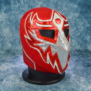 Authentic Mexican Lucha Libre Mask | Handmade Luchador Wrestling Mask | Pro Wrestling, Cosplay, Halloween Costume | Fenix