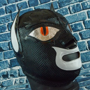 Authentic Mexican Lucha Libre Mask | Handmade Luchador Wrestling Mask | Pro Wrestling, Cosplay, Halloween Costume | Panter
