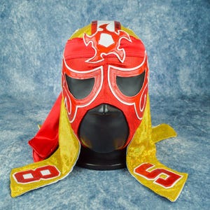 49 Dragon Mask | Mexican Wrestling Mask | Lucha Libre | Luchador Cosplay | Halloween Costume