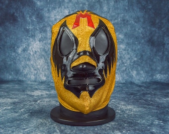 Authentic Mexican Lucha Libre Mask | Handmade Luchador Wrestling Mask | Pro Wrestling, Cosplay, Halloween Costume | Ghost