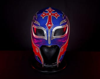 Authentic Mexican Lucha Libre Mask | Handmade Luchador Wrestling Costume, Cosplay King
