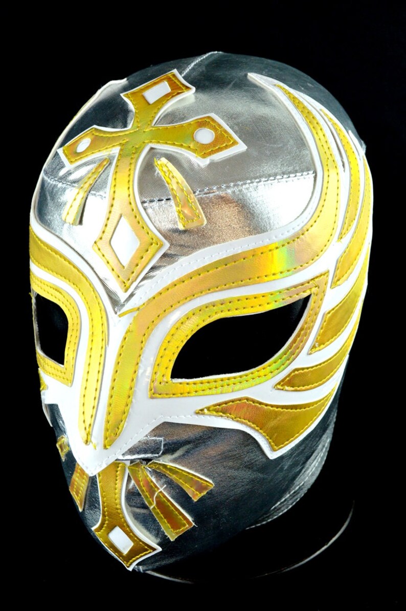 Caristico 1 Adult Lycra Spandex Mexican Wrestling Lucha Libre Mask Luchador Halloween Costume