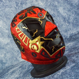 Authentic Mexican Lucha Libre Mask | Handmade Luchador Wrestling Mask | Pro Wrestling, Cosplay, Halloween Costume | Mexa