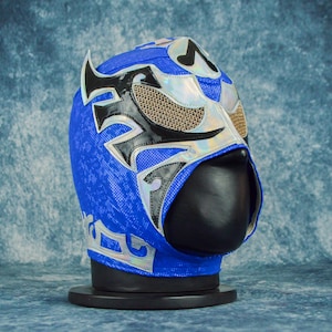 Authentic Mexican Lucha Libre Mask | Handmade Luchador Wrestling Mask | Pro Wrestling, Cosplay, Halloween Costume | Space Warrior