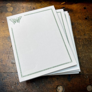 50 Sheet tear-off Notes Pads Hand-Printed on a 1932 Letterpress - 5-1/2" x 4-1/4"