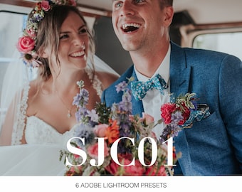 SJC01 Soft and Moody Lightroom Presets (for Weddings, Portraits, Outdoor, Studio, Newborn)