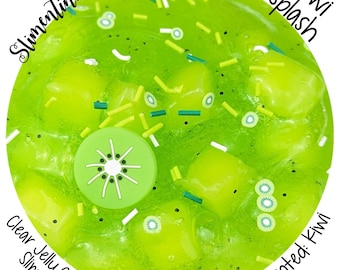 Kiwi Splash Jelly Cube Slime ~Doftande~