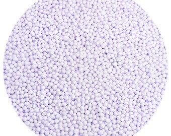 Purple Pastel Small Foam Beads