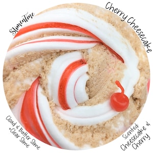 Cherry Cheesecake Butter Slime ~Scented~