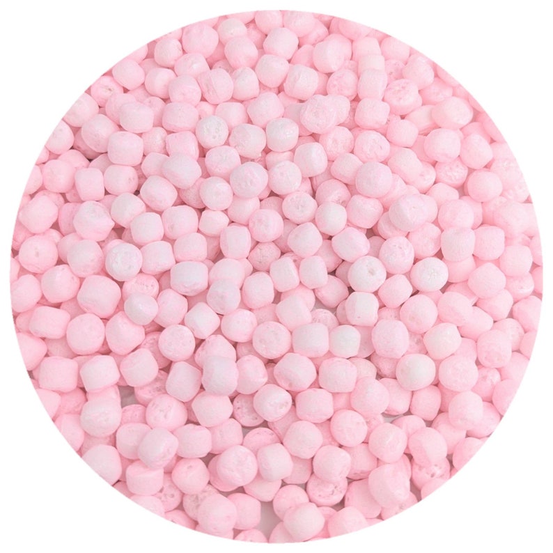 Pink Foam Rocks Pink Pastel Marshmallow Foam Beads - Etsy