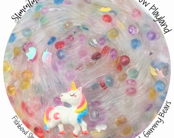 Rainbow Playland Fishbowl Slime ~Scented~