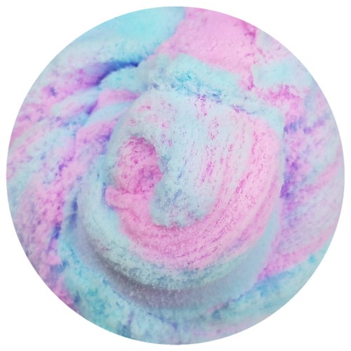 Apple Blossom Cloud Slime 8 oz scented multi color homemade 