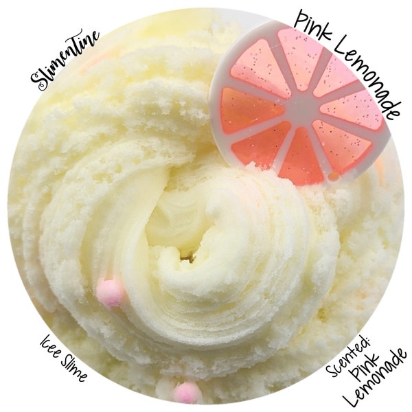 Pink Lemonade Icee Slime ~Scented~