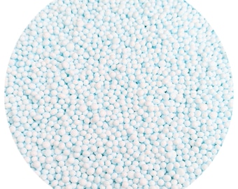 Blue Pastel Small Foam Beads