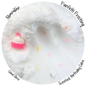 Funfetti Frosting Cloud Slime ~Scented~
