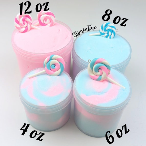 Cotton Candy Cloud Slime scented 