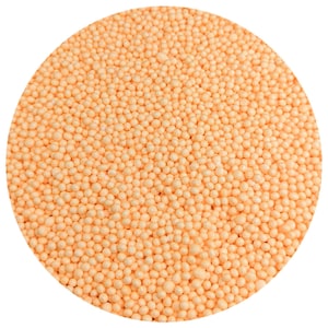 Orange Pastel Small Foam Beads
