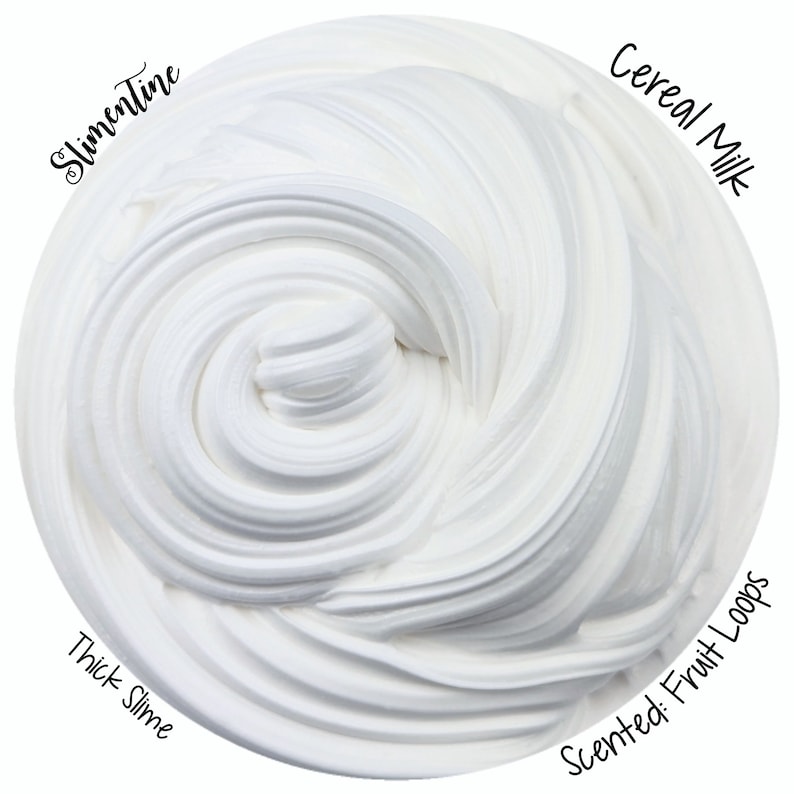 Cereal Milk Thick Slime ~Scented~ image 1