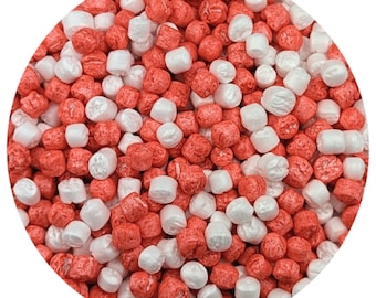 Candy Cane Mix Marshmallow Foam Beads