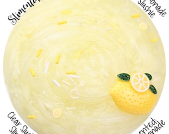 Lemonade Slushie Slime ~Scented~