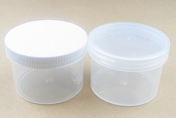 8 oz Plastic Jars with Lids - Parkway Plastics