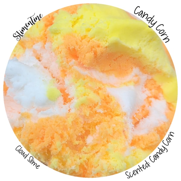 Candy Corn Cloud Slime ~Scented~