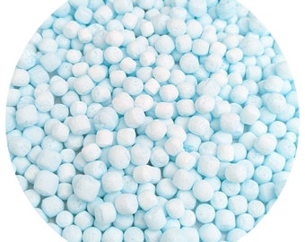 Blue Pastel Marshmallow Foam Beads