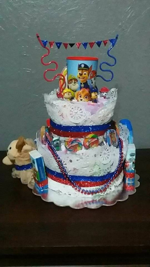 dog diaper cake