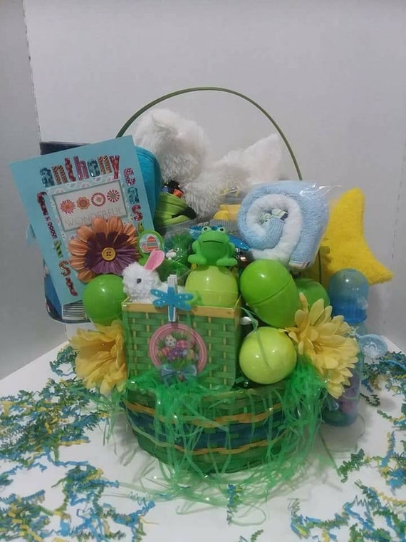 Baby's first Easter basket custom made Easter basket my Etsy