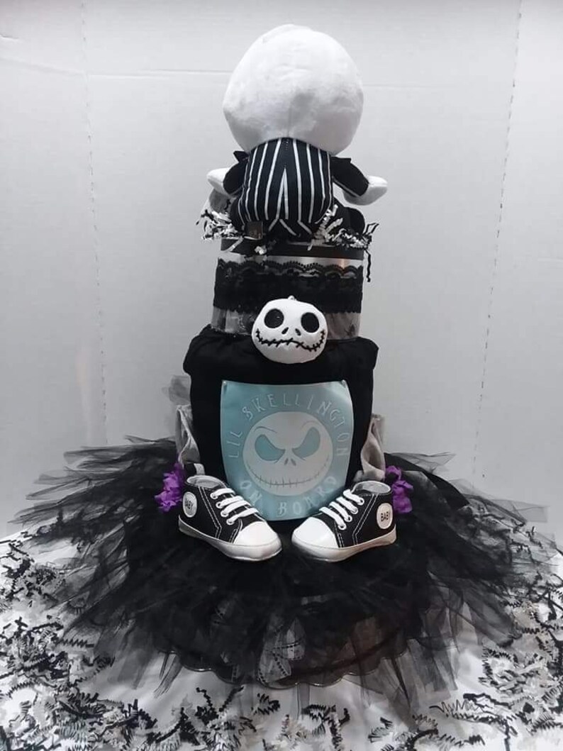 Nightmare Before Christmas Diaper cake pregnant Sally Jack Nightmare Before Christmas Diaper cake pregnant Sally Jack