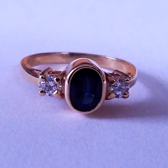 navy blue sapphire