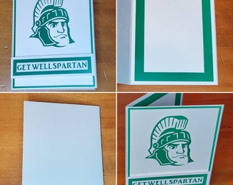 Msu Card Etsy