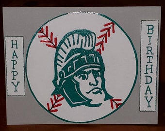 Msu Card Etsy