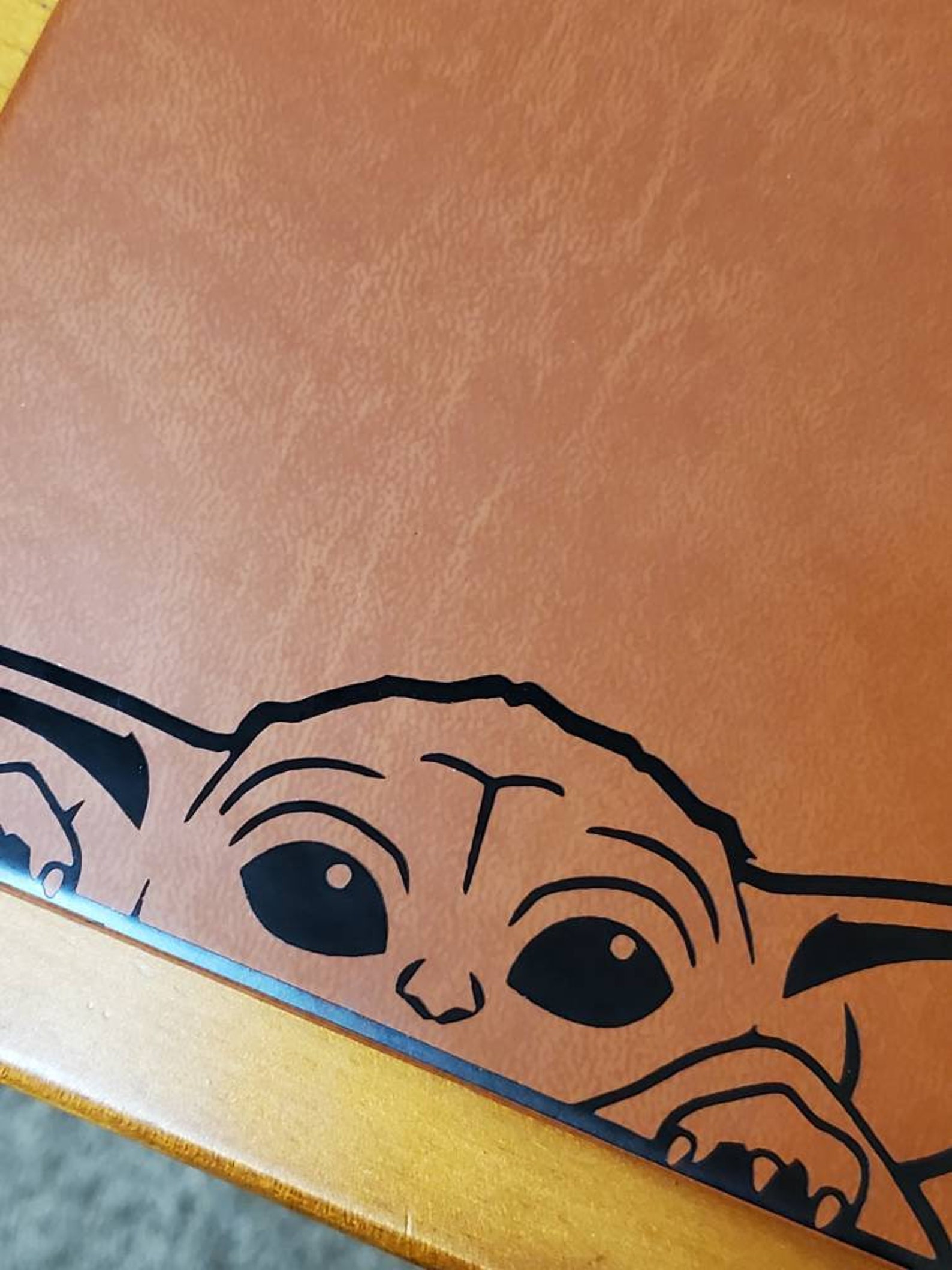Baby Yoda Notebook Baby Yoda Journal the Child Notebook the Etsy