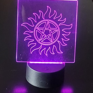 Anti Possession 3D Illusion Art Light, Geeky 3D Illusion Art Light,  Super Lights