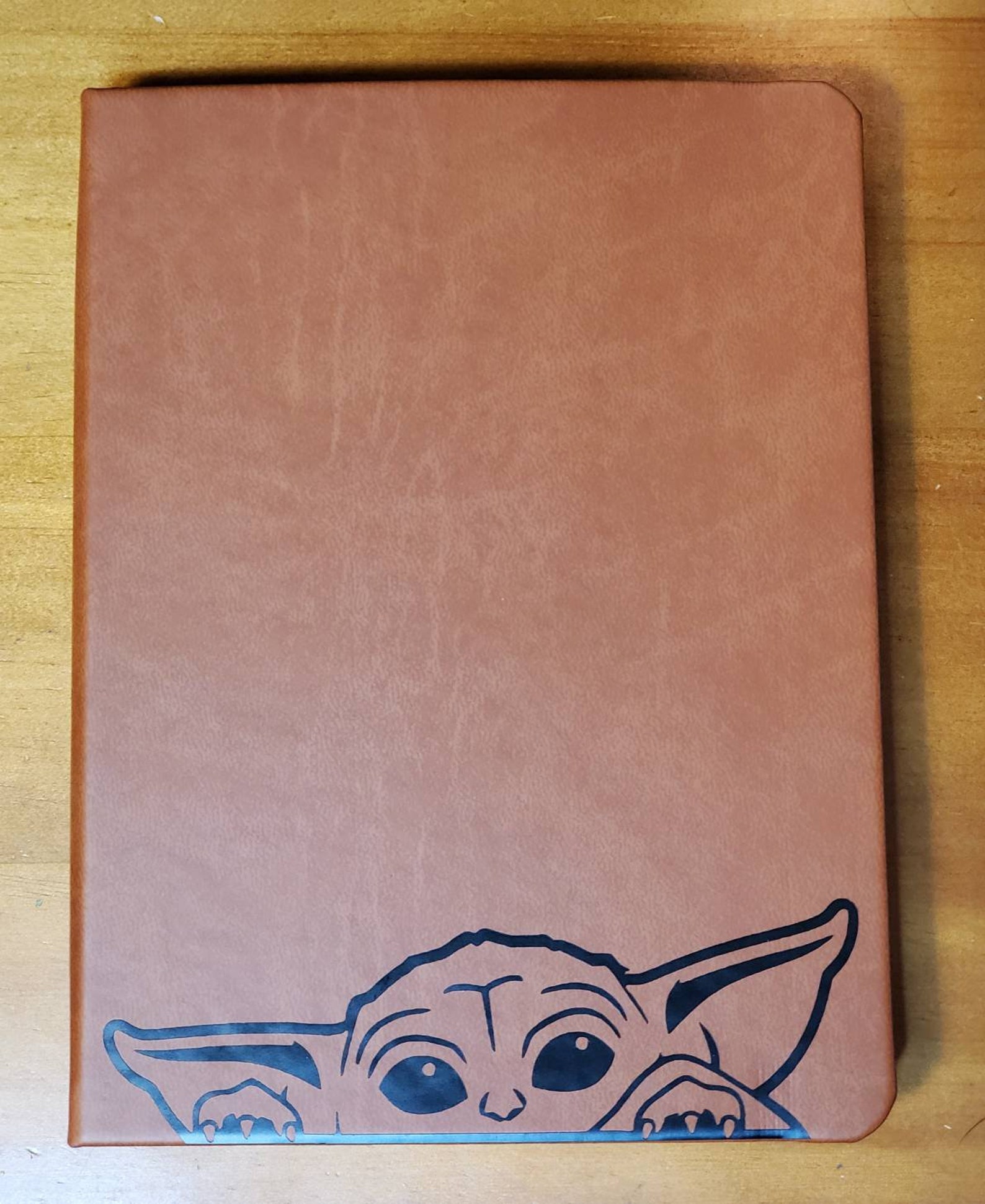 Baby Yoda Notebook Baby Yoda Journal the Child Notebook the Etsy