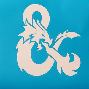 Dungeons and Dragons Dragon Stencil, Dnd Dragon Stencil, Dnd Stencil ...