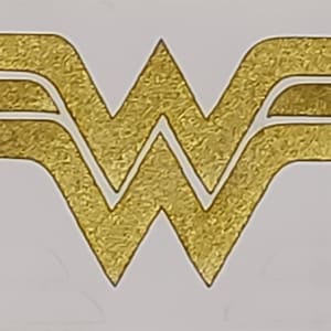 Wonder Decal, Decal Woman Symbol, Wonder Iron On Decal