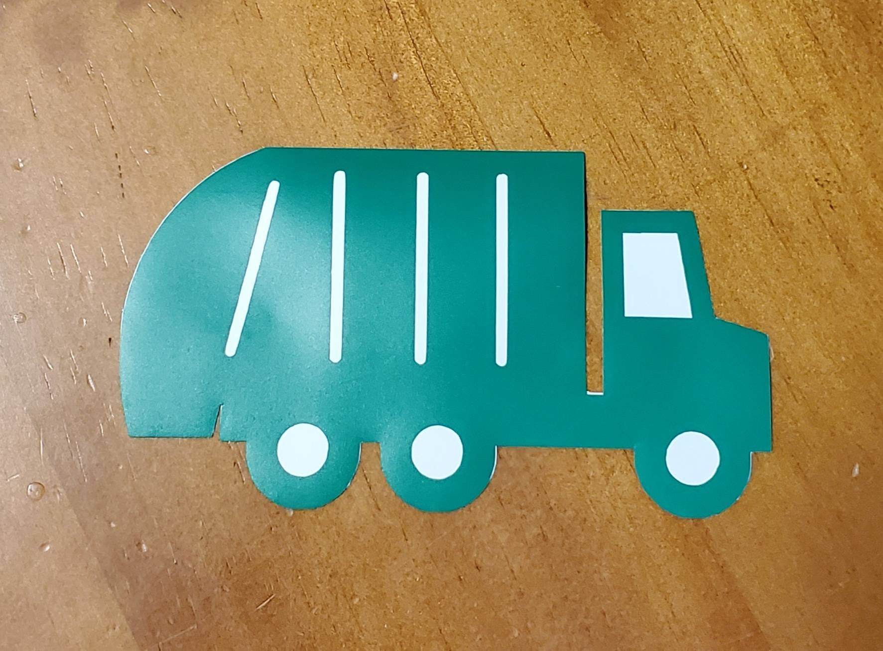 Garbage truck decal stickers Trash truck decal stickers Etsy