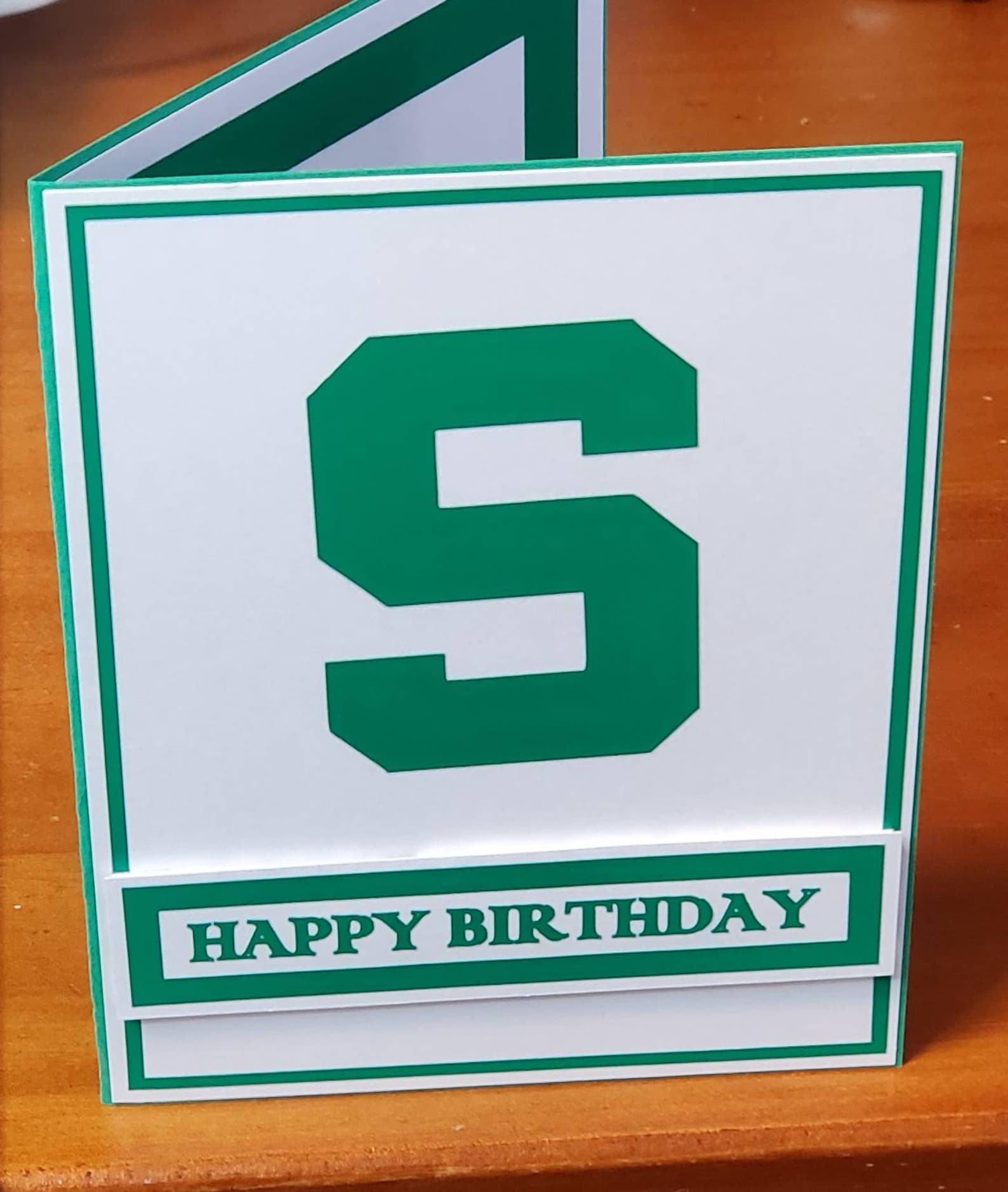 MSU Birthday Card Sparty Birthday Card Michigan State Etsy