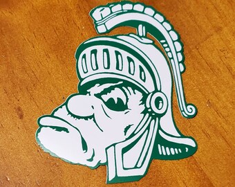 Msu Spartan Head Etsy Msu Spartan Head Etsy