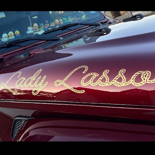 Jeep Name Decal Etsy