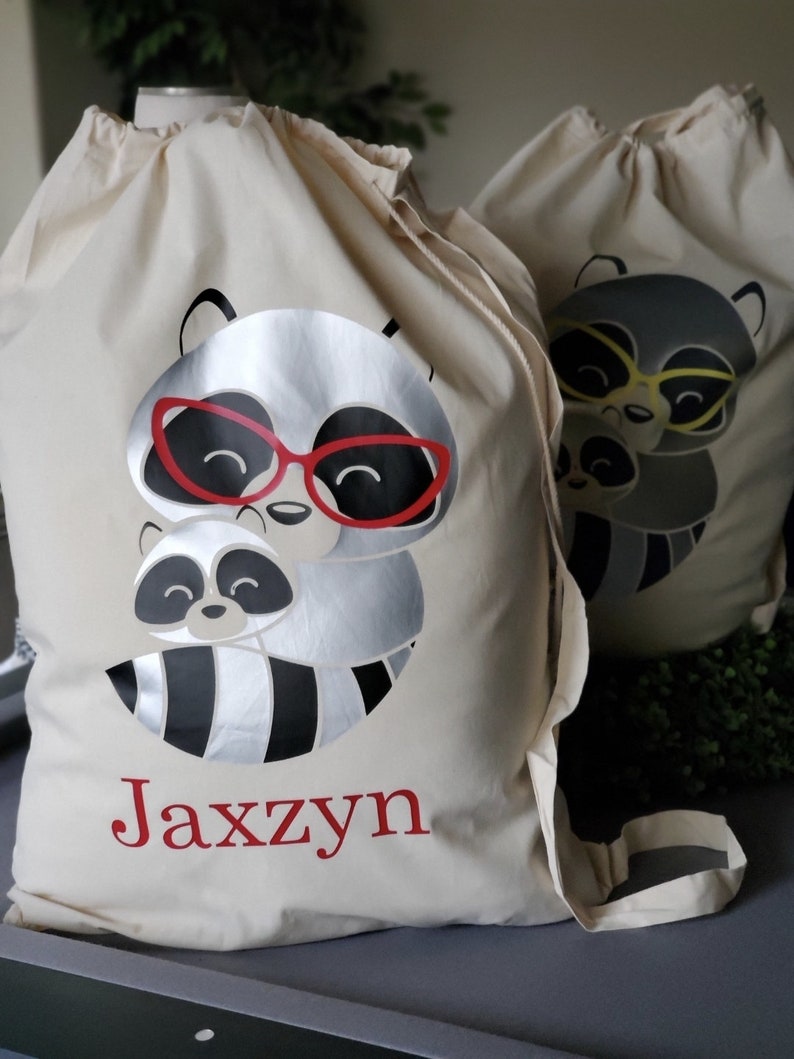 Newborn Giant Canvas Gift Bag Baby Shower Gift Bag Baby Gift Bag Gift