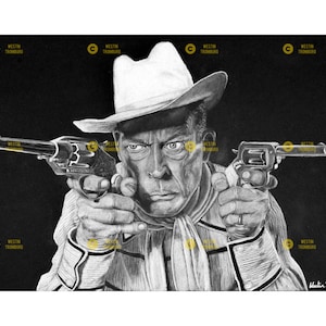 Fred Allen- A giclee print by artist Westin Hart Tromburg.