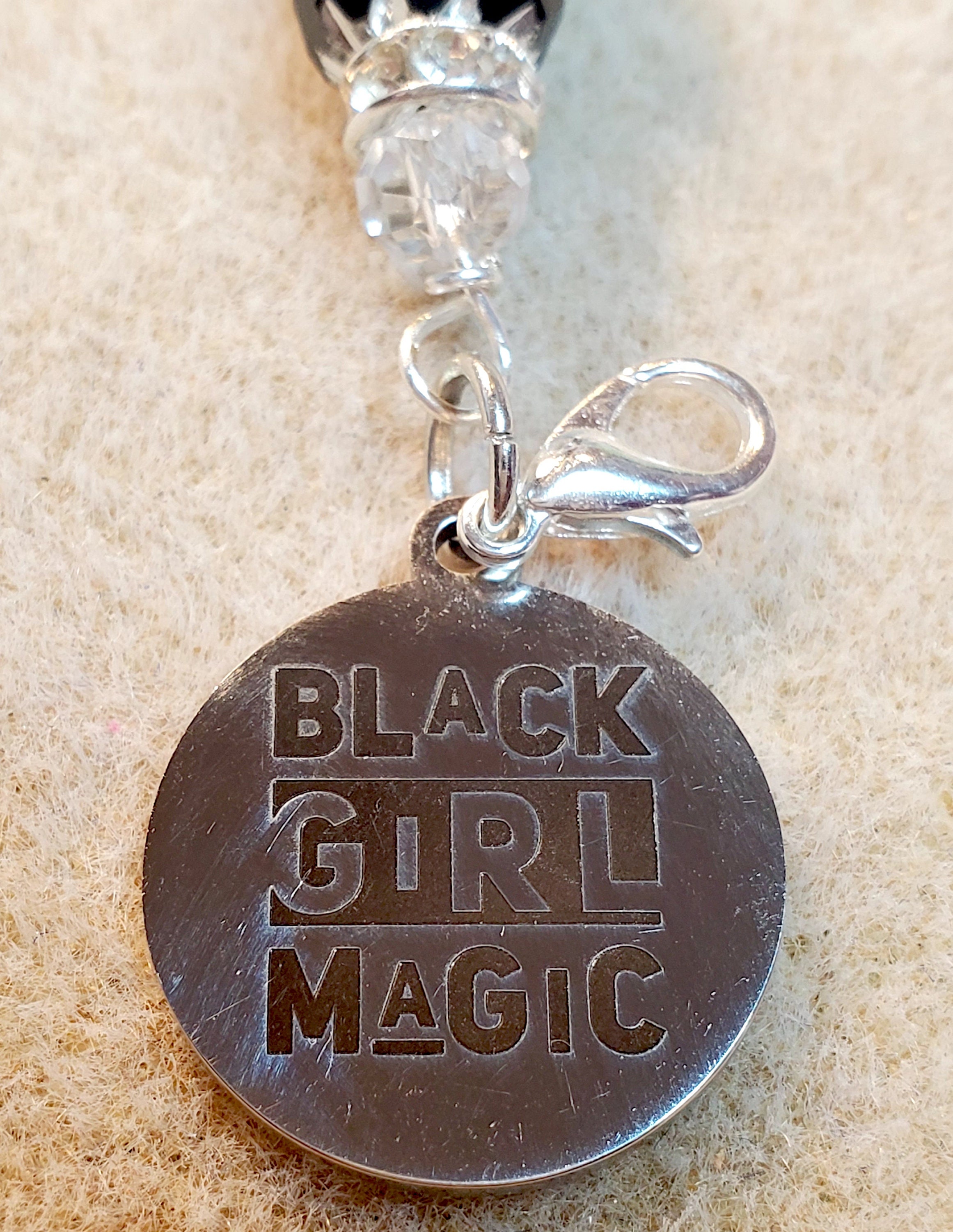 Black Girl Magic Clip On Charms Etsy