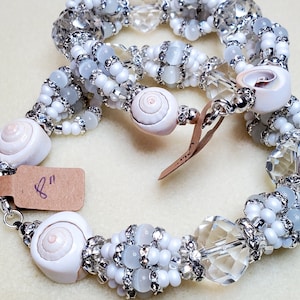 6-Strand | Ide Cabacera de Obatala, ilde Obatala, Orisha Funfun
