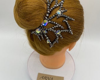 Ballroom Rhinestones Hairpiece. Dance Hair Accessories. Hair